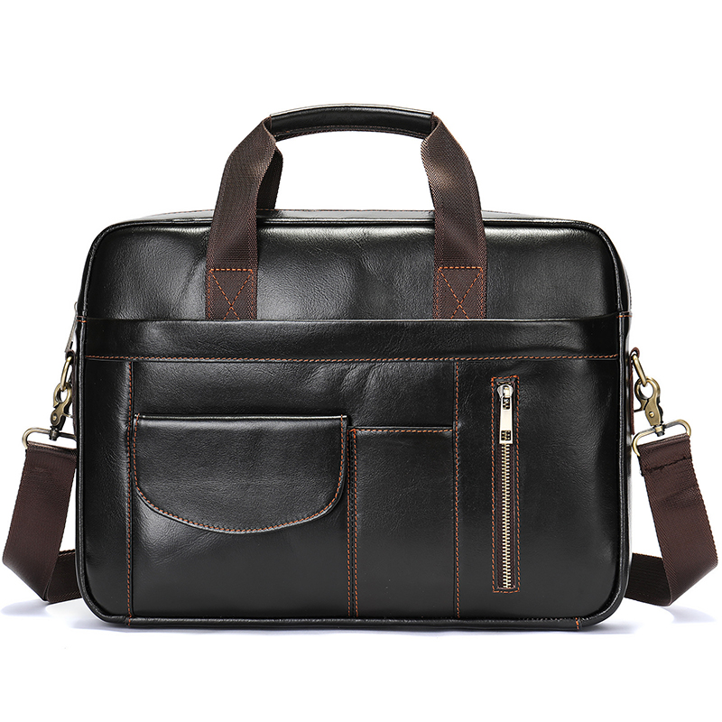 Vintage Genuine Leather Briefc - đánh giá và giá Luxury Bags Tote