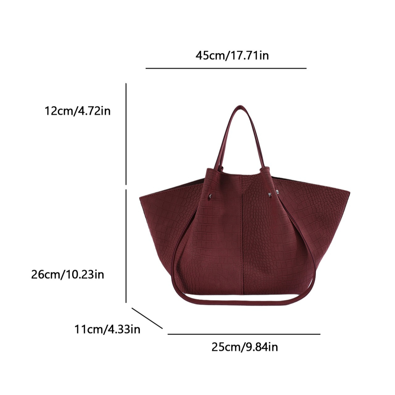 Luxury Crocodile-Embossed Leat - đánh giá và giá Luxury Bags Tote