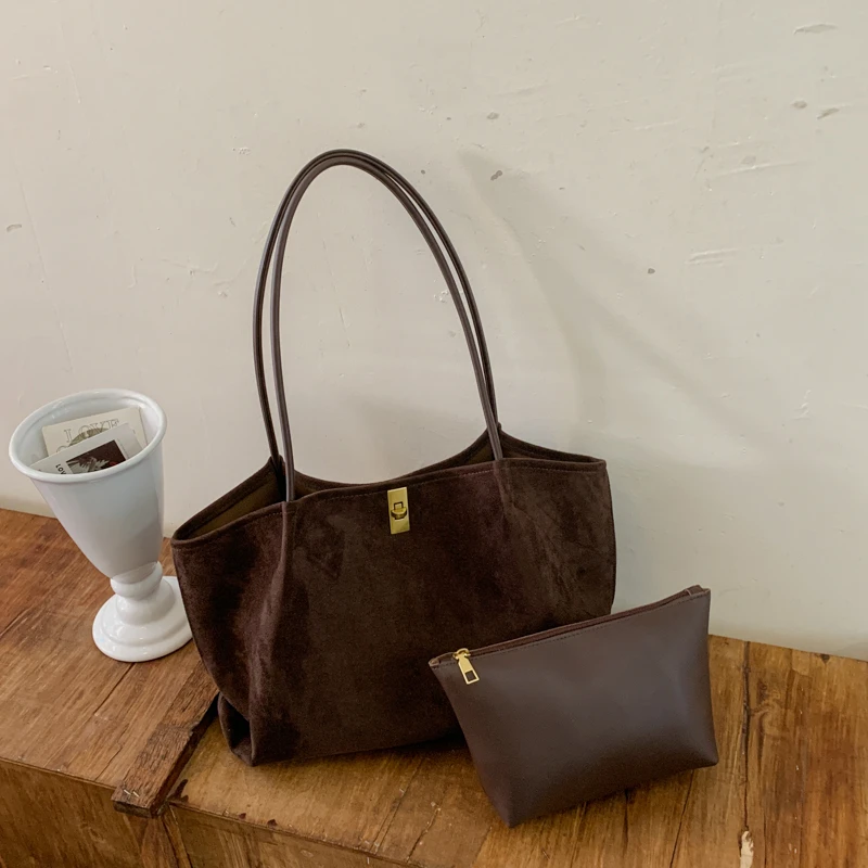 Retro Leopard Print Suede Tote - đánh giá và giá Luxury Bags Tote